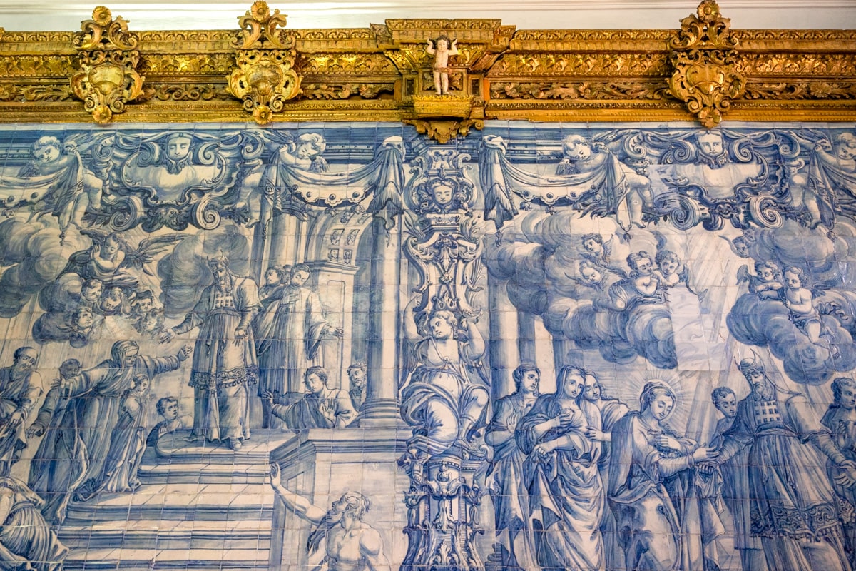 Azulejos de La Chapelle Nossa senhora da Conceição