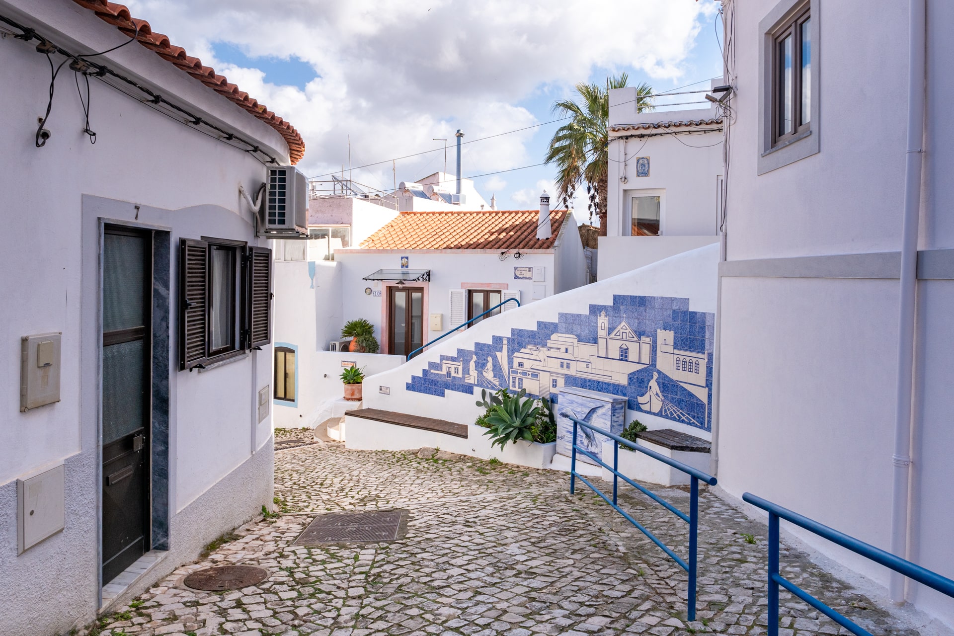 Centre de Ferragudo en Algarve